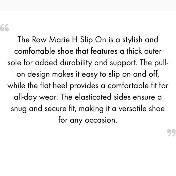 The Row Marie H Slip On Sneakers - Picture 11 of 11